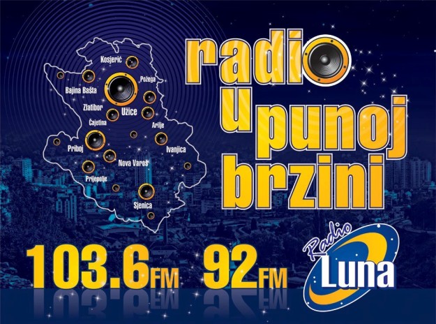 Radio Luna Užice FM 92.0  Uživo